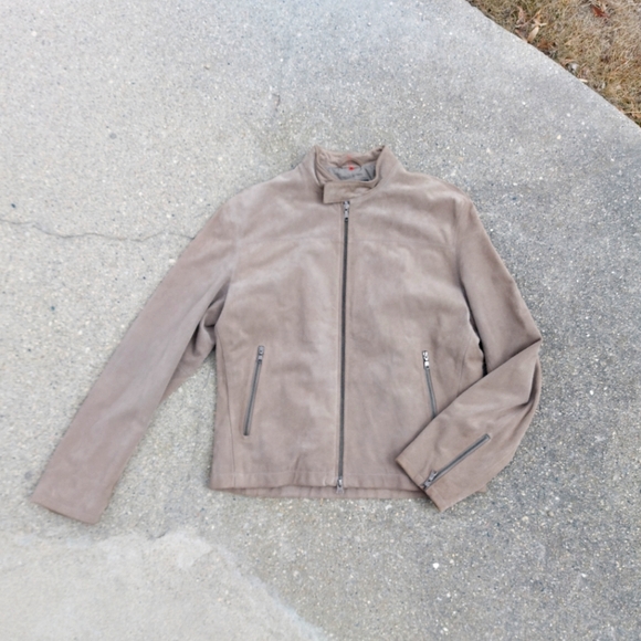 Suede Moto Jacket - Picture 3 of 6